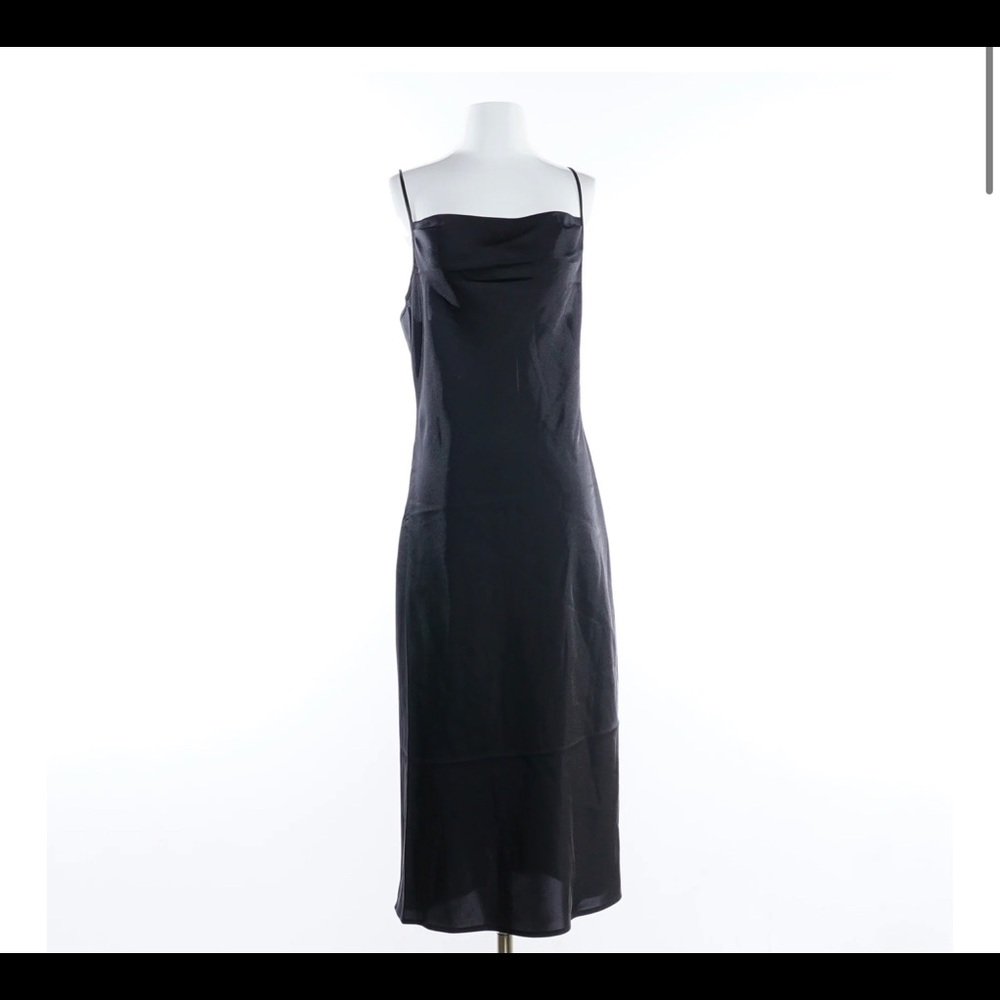 Joie Marcenna Cowl Neck Midi Slip Dress Size Medium
